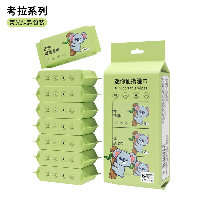 Koala verde fluorescente (8 paquetes por caja)