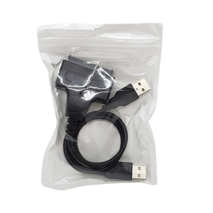 <strong>USB</strong> 2.0 <strong>to</strong> <strong>SATA</strong> 7+15 Pin 22 Pin Connector Cable for <strong>2.5</strong>&quot; Inch Hard Disk Drive HDD Dual USB2.0 <strong>USB</strong> 2.0 <strong>to</strong> <strong>SATA</strong> 22Pin Adapter - Product Image 6