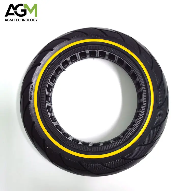 Neumáticos sólidos de panal de diseño hueco de lujo a la moda de alta calidad 10x2.125 para Max G30 E-Scooter de 10 pulgadas