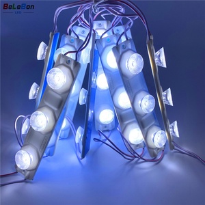 DC12V 3leds 3w 6w สีขาว 6000K 6500K 9000K 36 องศาการสปอตไลท์เลนส์พลังงานสูงด้านข้าง led โมดูลสําหรับขนาดใหญ่คู่ด้านข้างกล่องไฟ - Product Image 5