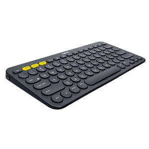 Logitech K380 Pebble Multi-dispositivo Bluetooth Teclado inalámbrico Teclado minimalista para computadoras Tabletas y teléfonos - Product Image 5