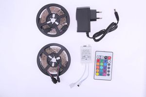 RGBWLEDスマートライト (5050 RGB 44キー付き) 12VUSB入力BluetoothスイッチモードSMD2835SMDソースPCボディ素材