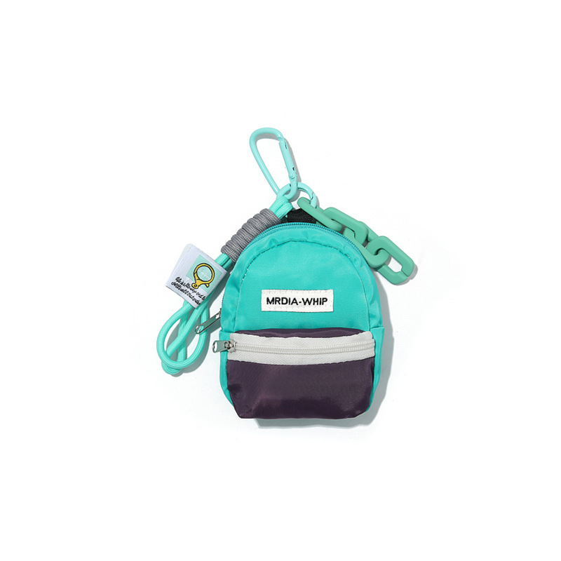 Mochila Escolar Azul Púrpura - Colgante
