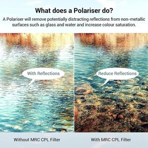 Small rig Professional 77mm CPL-Filter, Mrc-Zirkular polarisator filter, Schott B270 Optischer Glas filter-3587 - Product Image 2