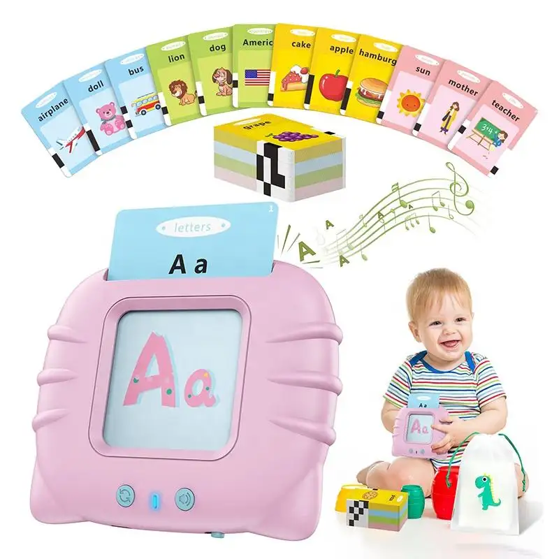 Aprendizagem Brinquedos Flash Cards Atacado Set Crianças Electronic Cognitive Cards Talking Flash Card