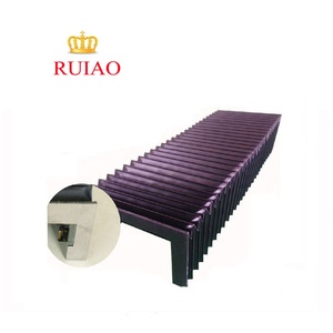 Bảo vệ dạng xếp gấp linh hoạt cho máy công cụ CNC, dạng xếp phẳng, dạng chuông, tấm chắn bảo vệ - Product Image 3