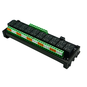 10チャンネルリレーメーカーモジュールjs1-() VDC DC出力制御増幅ボードLEDランプ付きカスタマイズ可能 - Product Image 3