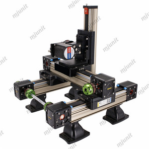 Mjunit XYZ 3 achse linear modul synchron gürtel rutsche präzision linear guide gantry bau linear nicht-standard - Product Image 5
