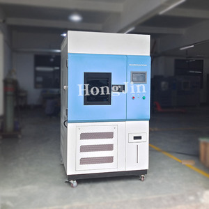 Hongjinプログラム可能なキセノンランプエージングテストチャンバーキセノンアークランプ耐候性シミュレートされた日光加速エージングテスト - Product Image 4