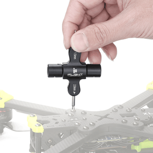 IFlight <span class=keywords><strong>Quad</strong></span> M3M5レンチ1.5mm/2mmプロップドライバーラチェットベアリングRCドローン<span class=keywords><strong>FPV</strong></span>レーシングUAV用の一方向ベアリングツール内蔵