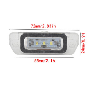 LED Number License Plate <strong>Light</strong> Rear Tag <strong>Light</strong> Tail <strong>Light</strong> for Benz ML W164 2005-2011 X164 W251 V251 W163 ML <strong>GL</strong> W163 R Class - Product Image 2