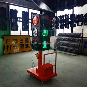 Các Nhà Sản Xuất Bán Hàng Trực Tiếp Tạm Thời Năng Lượng Mặt Trời Powered Di Động Giao Thông Di Động Hệ Thống Kiểm Soát Ánh Sáng Đèn Giao Thông Cho Ngã Tư - Product Image 2
