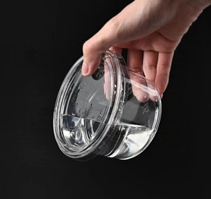 Geri dönüşümlü biyobozunur PET Cupcake Mini kutusu şeffaf plastik şeffaf küçük Blister kek kutusu bakkal aperatifler için kubbe kapaklı - Product Image 4