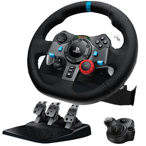 Logi Tech G29 Racingล้อเกมพร้อมFeedbackต้นฉบับใหม่พวงมาลัยสําหรับPS4 PS3 Xbox Xbox One & PCรุ่นOne - Product Image 1
