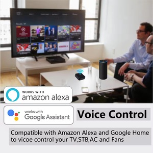 IRリモートコントロールユニバーサル赤外線とGoogleAlexa音声コントロール家電TuyaスマートWiFiIRリモコン - Product Image 5