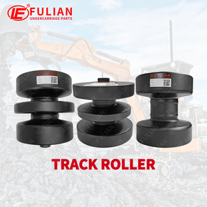 Compact Track Loader Undercarriage Parts Front Idler Rear Idler Sprocket Bottom Roller Rubber Track for Wacker Neuson <strong>SM</strong> Series - Product Image 4