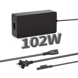 102W Laptop Pc Cargadores Fuente de alimentación conmutada Adaptadores de computadora para Microsoft Surface