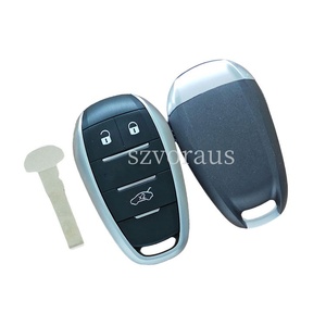 Al 3ボタンスマートキー車のリモートカーキーロゴなしでアルファにフィット (433mhz/ 4Aチップ) - Product Image 1