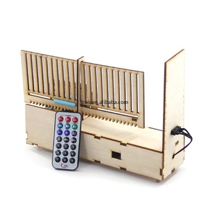 Infrared <strong>Remote</strong> <strong>Control</strong> Auto Door Automatic Door DIY Technology Production Complete Project Compatible