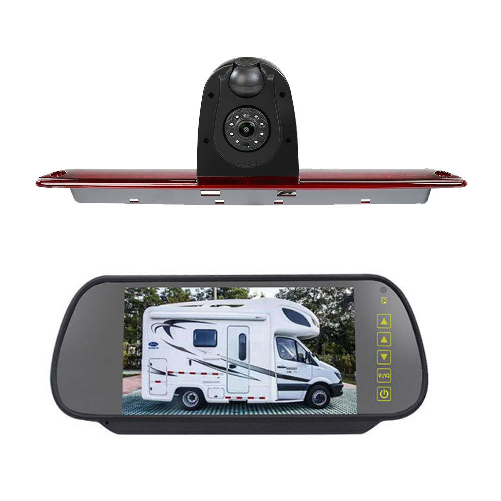 brake light camera+7-inch rearview display screen