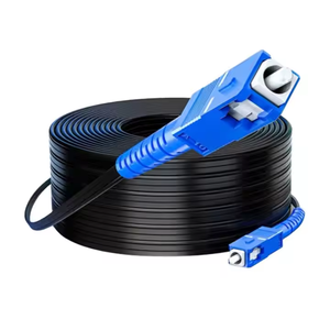 Fibra de fábrica SC APC a SC APC FTTH Cable de conexión preconectado Cable de caída Conector de cable óptico LSZH PVC para comunicación de red - Product Image 1
