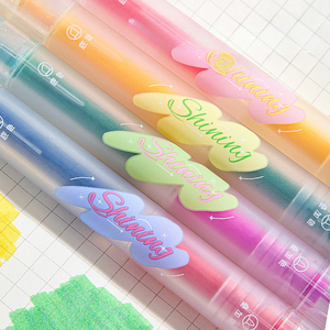 学校双头荧光笔彩色记号笔套装折扣高级荧光笔 - Product Image 4