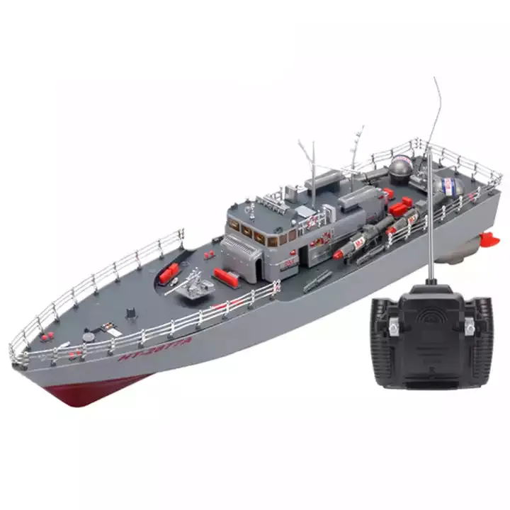 Barco de juguete con Control remoto, modelo de barco 3D más vendido