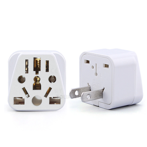 Universal Travel US <strong>Adapter</strong> Two Flat Pin Plug Insulated Function <strong>Socket</strong> Power Travel Plug <strong>Adapter</strong>