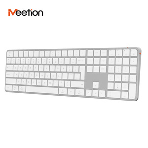 Meetion Ikey K230 Wireless Charging <strong>Keyboard</strong> for Magic <strong>Keyboard</strong> <strong>with</strong> <strong>bluetooth</strong> and <strong>Numeric</strong> <strong>Keypad</strong> for Mac