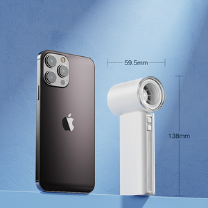 IMYCOO hızlı soğutma 3000mAh 5 hız taşınabilir <span class=keywords><strong>Turbo</strong></span> el Mini Fan toptan şarj edilebilir kişisel pembe beyaz kullanışlı Fan