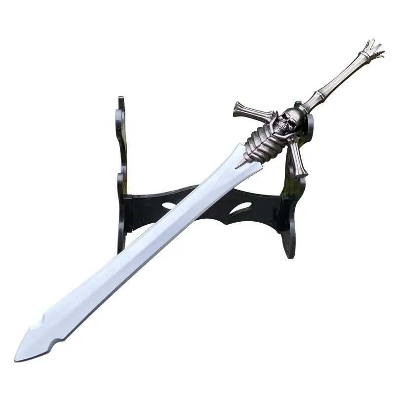 DMC Rebellion Version 2 Devil May Sword Blade Metal Cosplay Metal sword Prop toys art 30CM from China Manufacturer