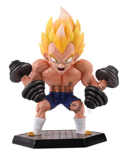 Fitness vegeta-yellow hair-17cm