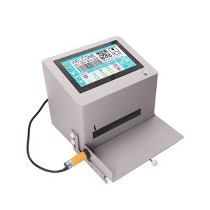 Piccola stampante a getto d'inchiostro automatica con codifica automatica per lotto Tij per stampante a getto d'inchiostro Data di scadenza della stampa con numero di codice Qr serie - Product Image 1