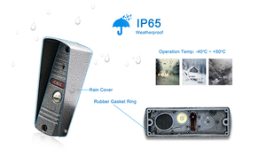 Metal 32GB Memory 4CH Motion Detection 2 Way Video <strong>Intercom</strong> Security <strong>Alarm</strong> <strong>System</strong> - Product Image 5