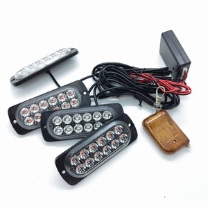 12LED汽车频闪警示灯紧急闪光频闪灯发光二极管侧警示灯12V/24V - Product Image 6