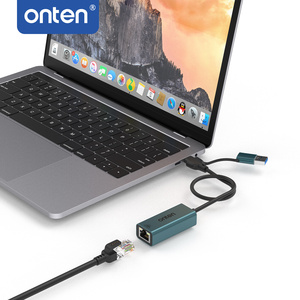 2-<strong>in</strong>-1 High-Speed USB 2.0 &amp; <strong>Type</strong>-C to Ethernet Adapter <strong>Network</strong> <strong>Connection</strong> Converter with Stock Status - Product Image 6