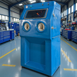 9090 जल आधारित व्हील मरम्मत भाप सैंडब्लास्टिंग मशीन मोबाइल सैंडब्लास्टिंग मशीन मोबाइल सैंडब्लास्टिंग कैबिनेट के लिए - Product Image 4