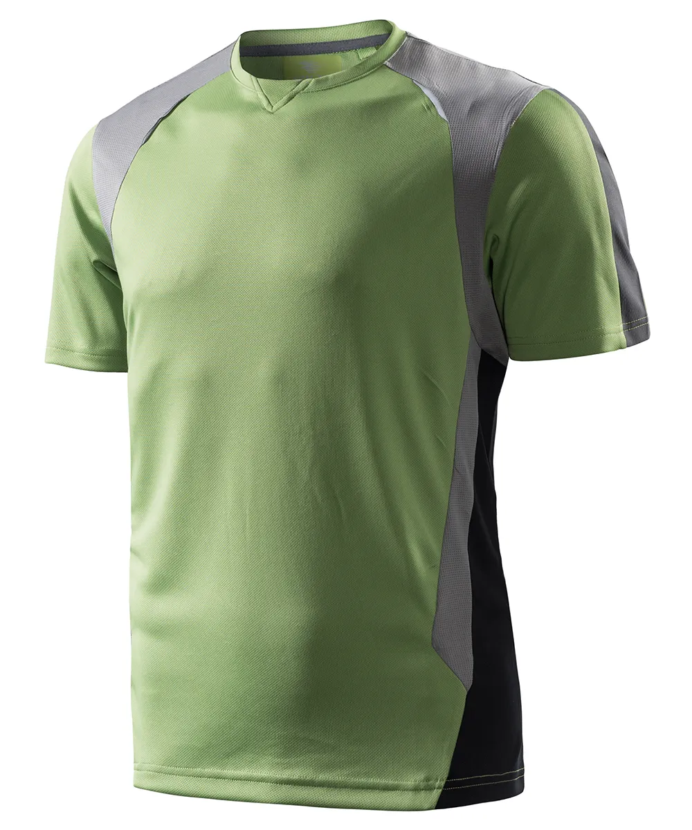 RION-Camiseta de manga corta de ciclismo para hombre, Jersey de secado rápido para ciclismo de montaña o de carretera