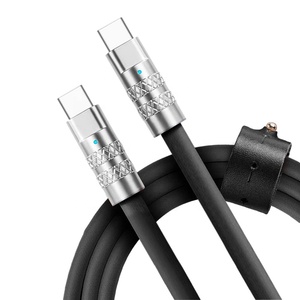 100W hızlı şarj tipi C şarj aleti kablosu 1m/3ft dayanıklı USB C kordon saf bakır örgü koruyucu cep telefonu kamera için USB şarj - Product Image 1