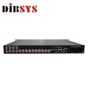 MUX7500プロデジタルIsdb-tbマルチプレクサブラジル用12 Asi入力2 Asi出力ラジオテレビ放送機器Isdb-t - Product Image 1