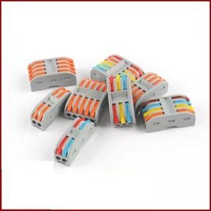 Made in China Factory 2Pin 3Pin 4Pin 5Pin <strong>Push</strong> in Wire <strong>Spring</strong> Fast Connector for LED Light <strong>Terminal</strong> <strong>Blocks</strong> - Product Image 5
