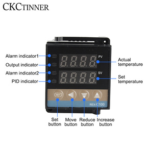 REX-controlador de temperatura Digital PID C100 M, termostato tipo K, módulo de relé, fábrica china - Product Image 5