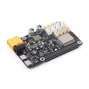 Raspberry Pi 5/4B a trasmissione diretta Servo motore a ruote scheda ESP32 e circuito di controllo 2.4GHz WiFi DDSM serie motore ruota