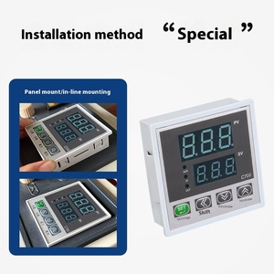 Instrumento de control de temperatura con pantalla digital PID, controlador de temperatura integrado para temperatura de máquina de embalaje inteligente - Product Image 4