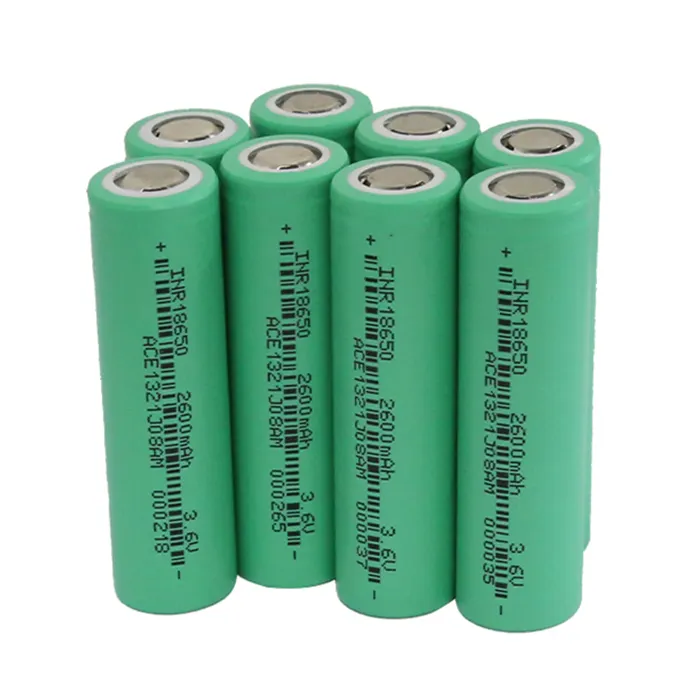 18650 de alta Energia de 3.6V 2600mAh Bateria Cilíndrica de iões de Lítio para a Bicicleta Elétrica Produtos Digitais