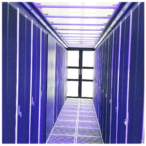 W-TEL tùy chỉnh-kích thước 37u Mạng Máy chủ <span class=keywords><strong>Rack</strong></span> 19-inch Micro trung tâm dữ liệu Modular Glass nhà ở lối đi lạnh ngăn chặn giải pháp - Product Image 5