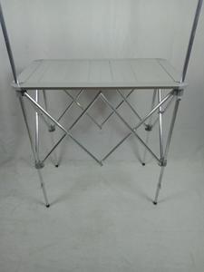 坚固的铝合金桌套装多种尺寸可用促销桌可折叠定制展示柜 - Product Image 6