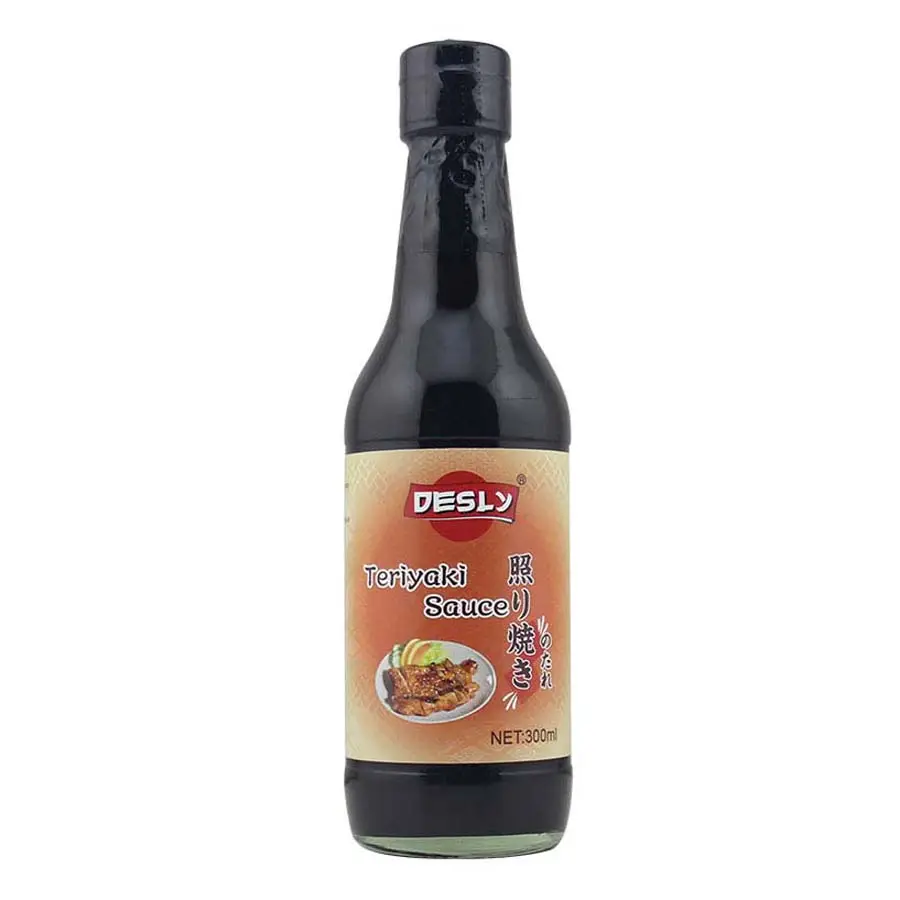 300 ml japonés ingrediente salsa Teriyaki a granel para los supermercados OEM con precio de fábrica