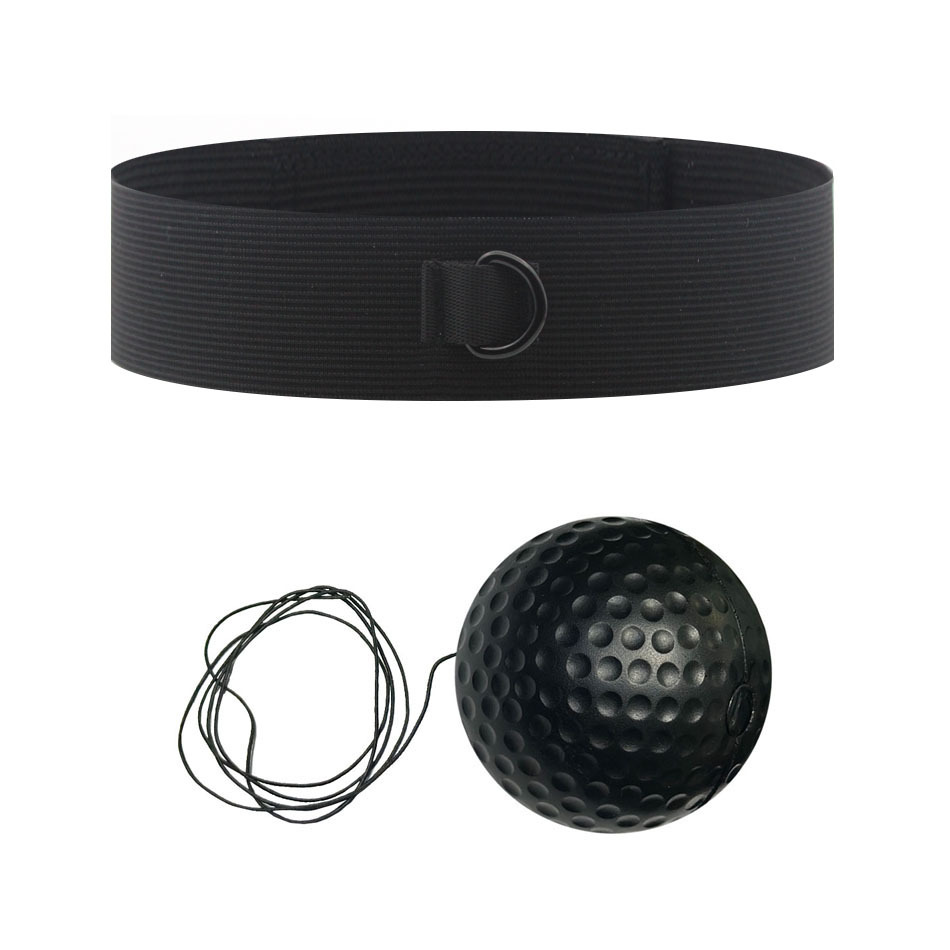 Knitted headband-black soft ball