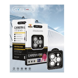 ケースルHDクリア傷防止保護フィルム3カメラガラス背面カメラレンズiPhone用スクリーンプロテクター - Product Image 1